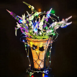 Bright Zeal Set Of Four Eight Mode Multicolored Christmas Fairy Lights - thumbnail 4