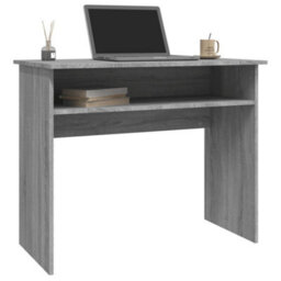 Berkfield Desk Grey Sonoma 90X50X74 Cm Engineered Wood - thumbnail 3