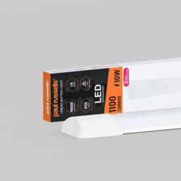 Paul Russells 1Ft Led Batten Tube Lights, 10W 1100 Lumens, Ip20, 4000K Cool White, Ultra Slim, Pack Of 1 - thumbnail 1