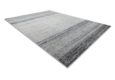 RugsX Carpet Fusion 8252 Light Grey Dark Grey - Melange, Modern, Abstract 120X170 Cm - image 1