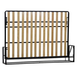 Wallbedking Murphy Bed Horizontal 140Cm X190Cm Classic Wall Bed, Fold-Down Guest Bed For Small Rooms, Apartments And Studios - thumbnail 2
