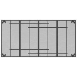 Berkfield Garden Table Anthracite 200X100X72 Cm Steel Mesh - thumbnail 5