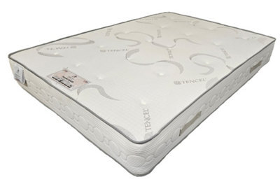 Knight Sleep Premium Tencel Hybrid 29Cm Deep Firm Mattress Single Mattress- 3Ft - image 1