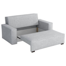 Viva Vox Iii Living Room Sofa Bed Has Sleep Function Storage Box Upholstered Back 172X88X102Cm Light Grey - thumbnail 2