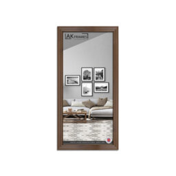 "AK Frames 16X8"" Classic Walnut Modern Picture Frame - Poster Frame For Photos, Prints And Wall Art - Elegant Home Decor" - thumbnail 1