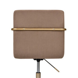 Beliani Office Chair Trinity Corduroy Light Brown - thumbnail 8