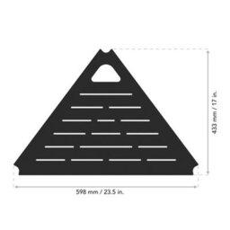 "Avf Tiga Freestanding Metal Tv Tripod, For Tvs 32-65"" - Black" - thumbnail 5