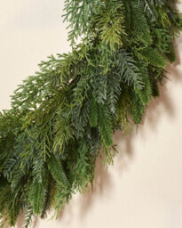 Werchristmas 1 M Natural Fir Artificial Christmas Wreath - thumbnail 4
