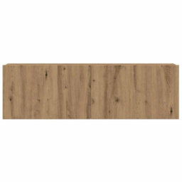 Berkfield 8 Piece Tv Cabinet Set Wall-Mounted Artisan Oak Engineered Wood - thumbnail 5