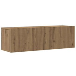 Berkfield 8 Piece Tv Cabinet Set Wall-Mounted Artisan Oak Engineered Wood - thumbnail 4