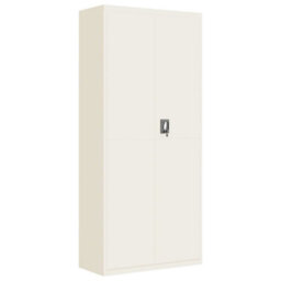 Berkfield File Cabinet White 90X40X240 Cm Steel - thumbnail 7