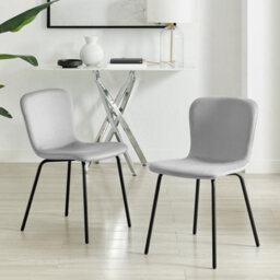 Furniturebox Furniturbeox Uk Asti White Marble Ceramic Top Dining Table & 4 Grey Asti Chairs - thumbnail 7
