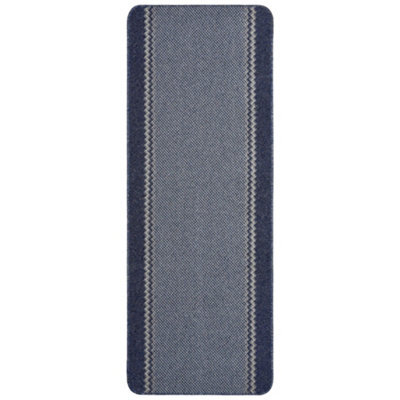 The Rugs Washable Designer Rugs & Mats Lined Bordered Design In Blue   116Blu - image 1