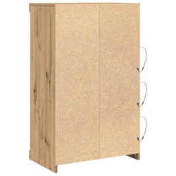 Vidaxl Led Sideboard Artisan Oak 60.5 X 37 X 100 Cm Engineered Wood - thumbnail 8