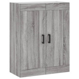 Berkfield Highboard Grey Sonoma 69.5X34X180 Cm Engineered Wood - thumbnail 5