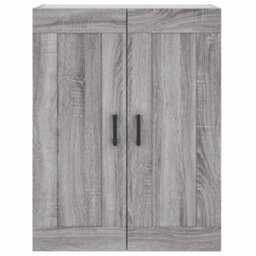 Berkfield Highboard Grey Sonoma 69.5X34X180 Cm Engineered Wood - thumbnail 6