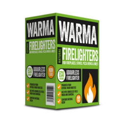 Warma Natural Wood Chemical-Free Wax Soaked Bbq Burner Stove Eco Firelighters 6 X Packs - thumbnail 3