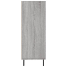 Berkfield Shelf Cabinet Grey Sonoma 69.5X32.5X90 Cm Engineered Wood - thumbnail 5