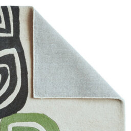 Multicolor Geometric Luxurious Modern Wool Rug For Bedroom & Living Room-120Cm X 170Cm - thumbnail 9