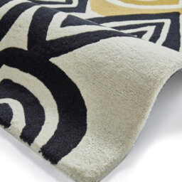 Multicolor Geometric Luxurious Modern Wool Rug For Bedroom & Living Room-120Cm X 170Cm - thumbnail 7