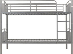 Seconique Ventura 3Ft Bunk Bed In Silver Finish Can Be Used As Two Beds - thumbnail 3