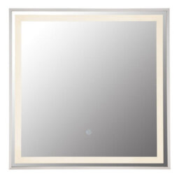 Luminosa Lighting Luminosa Rivas 50X50Cm Illuminated Bathroom Mirror Led Dimmable 2700-6500K Touch Dimmer - thumbnail 3