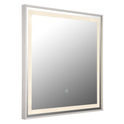 Luminosa Lighting Luminosa Rivas 50X50Cm Illuminated Bathroom Mirror Led Dimmable 2700-6500K Touch Dimmer - thumbnail 1
