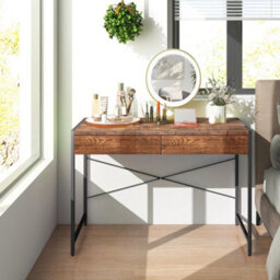 Computer Desk Wooden Pc Laptop Table Writing Workstation W/drawers - thumbnail 5