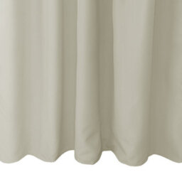 Toolty Outdoor Curtain Waterproof 155X240Cm Beige With Tab-Top Mount For Garden, Balcony, Patio - thumbnail 3