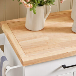 Sobuy Fkw119-Nw, Kitchen Storage Trolley Mobile Kitchen Cabinet Cupboard,w74Xd45.6Xh91 - thumbnail 9