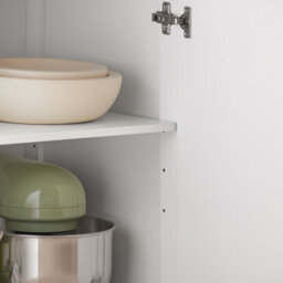 Sobuy Fkw119-Nw, Kitchen Storage Trolley Mobile Kitchen Cabinet Cupboard,w74Xd45.6Xh91 - thumbnail 4