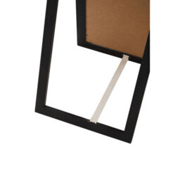 Orsina Silver Freestanding Floor Mirror, Modern Style Full Length Wooden Mirror, Silver Framed Dressing Mirror - thumbnail 7
