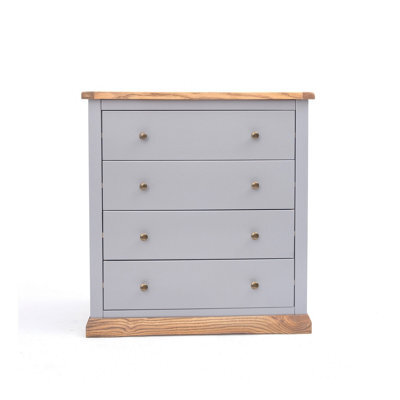 Cabinet Bits Bicarri 4 Drawer Chest Of Drawers Brass Knob - image 1