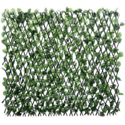 Klikstrom Extensible Fence With Maple Leaves Square Artificial Plant Wall, (H)1M (W)2M - thumbnail 1