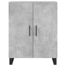 Berkfield Highboard Concrete Grey 69.5X34X180 Cm Engineered Wood - thumbnail 8