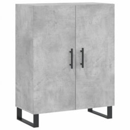 Berkfield Highboard Concrete Grey 69.5X34X180 Cm Engineered Wood - thumbnail 7