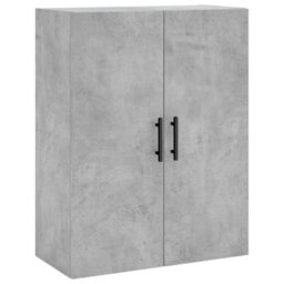Berkfield Highboard Concrete Grey 69.5X34X180 Cm Engineered Wood - thumbnail 5