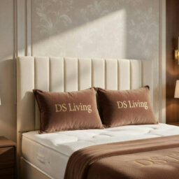 DS Living Aria Cream Ottoman Bed - Divan Bed Frame - thumbnail 3