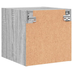 Berkfield Bedside Cabinet With Glass Door Grey Sonoma 35X37X35 Cm - thumbnail 8