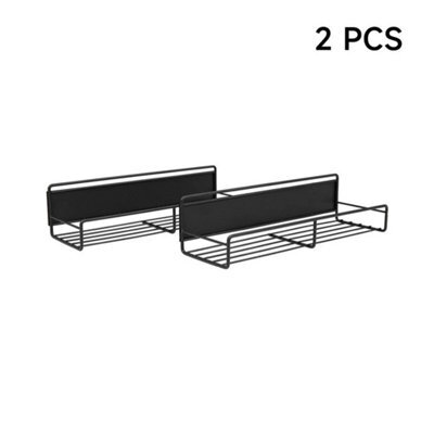 2Pcs Magnetic Spice Rack With 5 Hooks - image 1