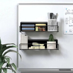 2Pcs Magnetic Spice Rack With 5 Hooks - thumbnail 4