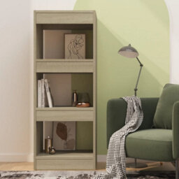 Berkfield Book Cabinet/room Divider Sonoma Oak 40X30X103 Cm Engineered Wood - thumbnail 3
