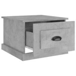 Vidaxl Coffee Table Concrete Grey 50X50X35 Cm Engineered Wood - thumbnail 7