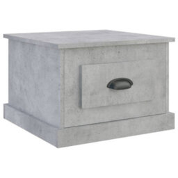 Vidaxl Coffee Table Concrete Grey 50X50X35 Cm Engineered Wood - thumbnail 2
