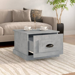 Vidaxl Coffee Table Concrete Grey 50X50X35 Cm Engineered Wood - thumbnail 3