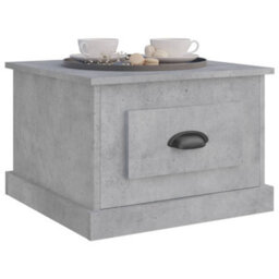 Vidaxl Coffee Table Concrete Grey 50X50X35 Cm Engineered Wood - thumbnail 4
