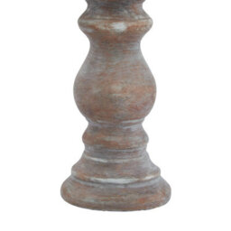 Siena Small Brown Mediterranean Candle Holder - thumbnail 3