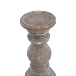 Siena Small Brown Mediterranean Candle Holder - thumbnail 2