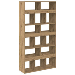 Vidaxl Bookcase Artisan Oak 100X33X187.5 Cm Engineered Wood - thumbnail 6