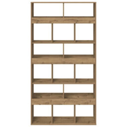 Vidaxl Bookcase Artisan Oak 100X33X187.5 Cm Engineered Wood - thumbnail 4